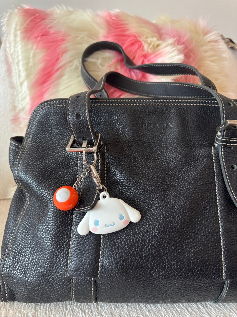 SANRIO CINNAMOROLL AIR TAG KEY CHAIN